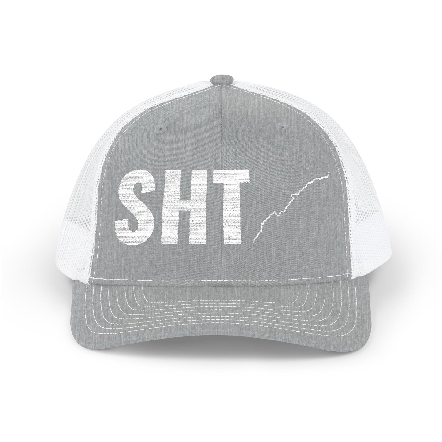Adventure Snapback Cap - Superior Hiking Trail Map Embroidered Trucker Hat