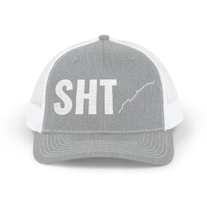 Adventure Snapback Cap - Superior Hiking Trail Map Embroidered Trucker Hat