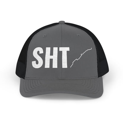 Adventure Snapback Cap - Superior Hiking Trail Map Embroidered Trucker Hat