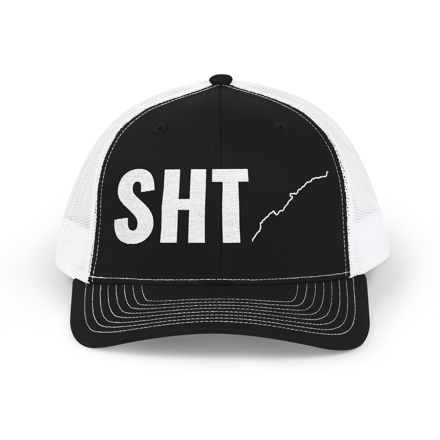 Adventure Snapback Cap - Superior Hiking Trail Map Embroidered Trucker Hat