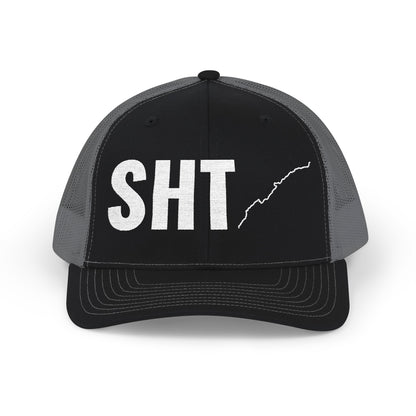 Adventure Snapback Cap - Superior Hiking Trail Map Embroidered Trucker Hat