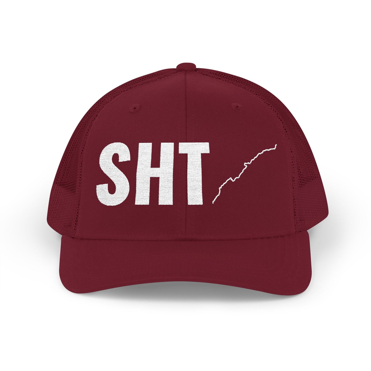 Adventure Snapback Cap - Superior Hiking Trail Map Embroidered Trucker Hat